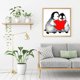 thumbnail image 3 of Cuadros Decorativos 5D pingüino diamante pintura animal bricolaje completo redondo taladro rhinestone artesanía Ndcxsfigh Nuevos Originales, 3 of 8