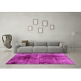 thumbnail image 3 of Ahgly Company Indoor Square Oriental Pink Traditional Area Rugs, 6' Square, 3 of 4