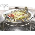 thumbnail image 4 of Steaming Rack, Heavy Duty Stainless Steel Cooking Ware Steam Steamer Rack Stand 6" For Pressure Cooker Instant Pot (6" Diameter X 3" Height), 4 of 5
