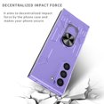 thumbnail image 3 of Allytechgroup Galaxy Z Fold 6 Magnetic Case, Compatible with Car Mount Shockproof Ring Holder Anti-Scratch Bumper Slim Hard PC Cover Phone Case for Samsung Galaxy Z Fold6, Purple, 3 of 12
