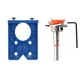 thumbnail image 2 of Kit de plantilla para bisagras ocultas, localizador de plantilla para perforación de bisagras ABS con abridor de orificios ajustable e incisivo de 35 mm, 2 of 12