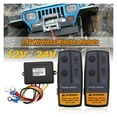 thumbnail image 4 of 2.4G 12V 24V 50M Digital Wireless Winches Remote Control Recovery Kit For SUV 120W 100ft, 4 of 5