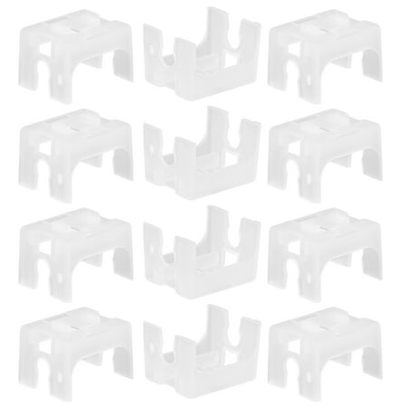 Luyaoo 15 Pcs Vertical Blind Replacement Slats Blinds Repair Kit White
