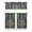 Paisley 03, variant on Vintage Flower Print Kitchen Curtains 3-Piece Set Rod Pocket Farmhouse