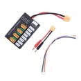 thumbnail image 4 of Charging Board, Lipo Charger VISUAL ALERT-LED With 5P Cable XT60 To Banana Connector For Balance Chargers, 4 of 8