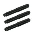 thumbnail image 4 of destyer 3Pcs Paper Holder Stretchable Plastic Bathroom Black Insert Spring Loader Spindle Flexible Easy Install Replacement Hotel Shopping Mall, 4 of 7