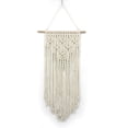 thumbnail image 2 of White Boho Large Macrame Wall Hanging Boho Inspired 16x27.6", Boho Decor Wall Art, Boho Wall Hanging Decor for Living Room Bedroom, Boho Chic Wall Decor, Woven Tapestry Bohemian Wall Decor, 2 of 9