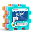 thumbnail image 1 of Fit and Fresh Cool Coolers Kids Puzzle Ice 6 pack Medium Size, 1 of 8