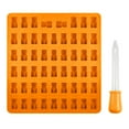 thumbnail image 2 of Ludlz 53 Cavities Silicone Gummy Mold BPA Free Nonstick Food Grade Teddy Bear Candy Mold with Dropper Jelly Mold Chocolate Mold, 2 of 8