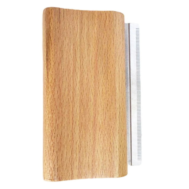 Pet Grooming Brush For Dogs Cats Horses Wooden Shedding Tool Detangling Comb For Pet Hair Removal And Coat Care