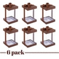 thumbnail image 7 of Hammont Elegant Clear Plastic Gift Box with Brown Bow and Ribbon for Gifting 4"x5"x3.5" 6 Pack, 7 of 7