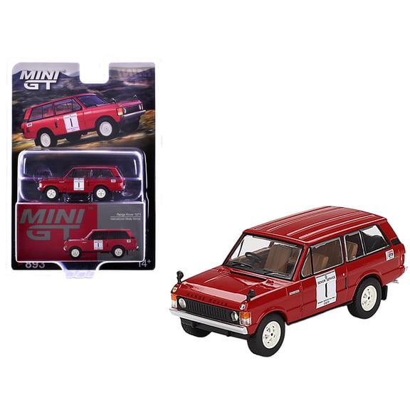 Range Rover RHD #1 Roger Crathorne Winner "International Hill Rally" (1971) Limited Edition 1/64 Diecast Model Car by Mini GT