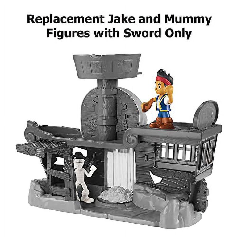 Replacement Parts for Fisher-Price Jake and The Never Land Pirates Jake's  Battle at Shipwreck Falls ~ BDH89 - Replacement Figures