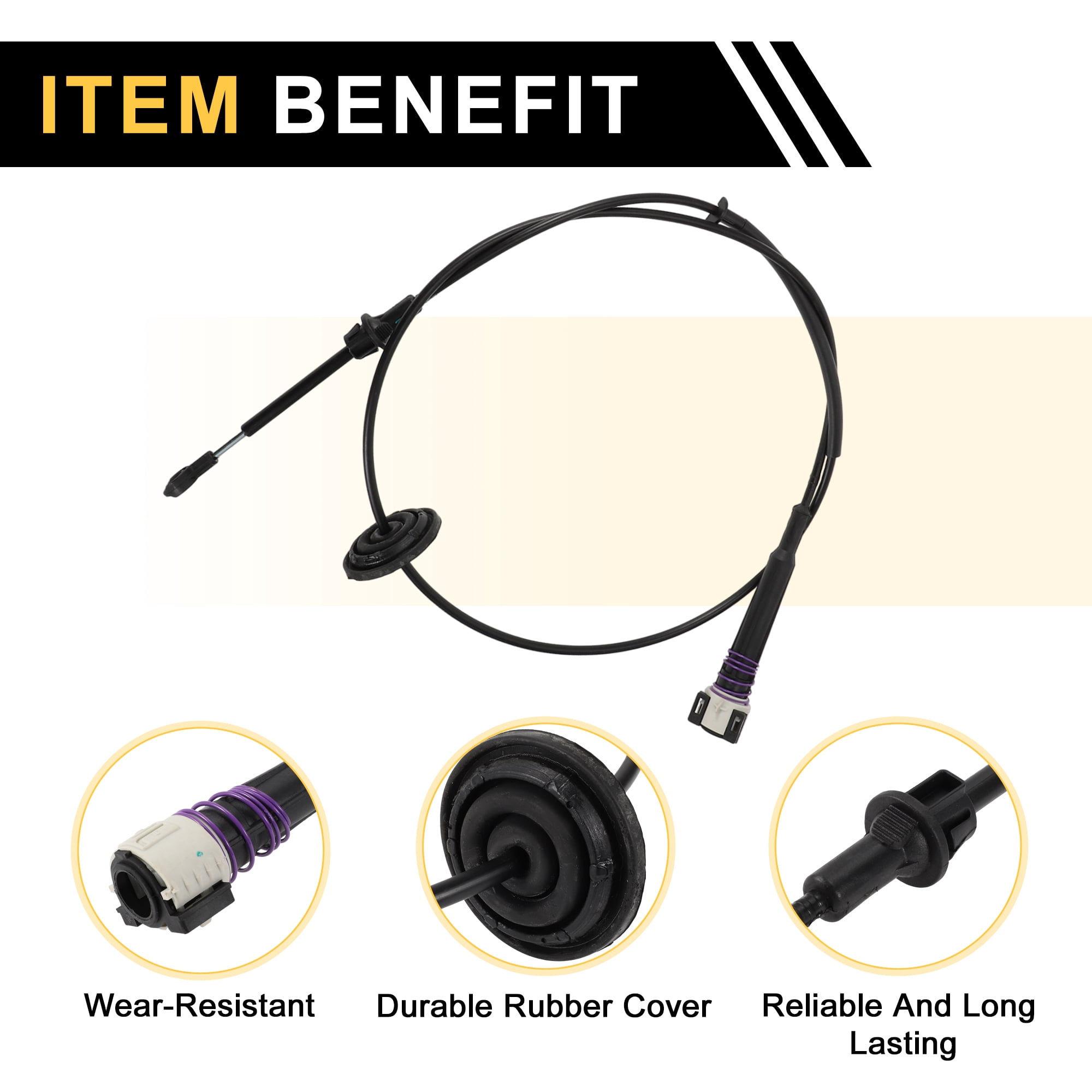 Unique Bargains Automatic Transmission Gear Shifter Cable for Chevrolet Silverado