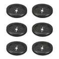 thumbnail image 1 of Uxcell 6-Pack Grommets de Goma para Cableado Grommet de Agujero de Escritorio en Forma de Pétalo de 40 mm, 1 of 1