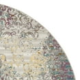 thumbnail image 5 of SAFAVIEH Aria Vergil Bohemian Area Rug, Cream/Multi, 6'5" x 6'5" Round, 5 of 6