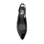 Aerosoles Louis Women's Velcro Slingback Comfort Kitten Heel