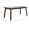 thumbnail image 5 of SAFAVIEH Brayson Mid-Century Retro Rectangular Dining Table, Walnut, 5 of 7