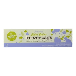 Home Base Snap N Seal 1 Gallon Freezer Bag 14 ct box, Bags & Wraps