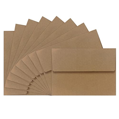 36Pack Kraft 5x7 Envelopes Self Seal A7 Envelopes, Mailing Envelopes