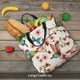 thumbnail image 5 of Fotbe Watercolor Floral With Butterflies Bolsa Tote con Estampado para Mujer, Bolsos con Cremallera, Bolsa de Hombro Casual de Gran Capacidad con Bolsillos Internos, 5 of 7