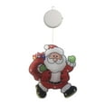 thumbnail image 2 of Abbracc Xmas Santa LED Light Christmas Window Decoration Silhouette Decor Walking, 2 of 9
