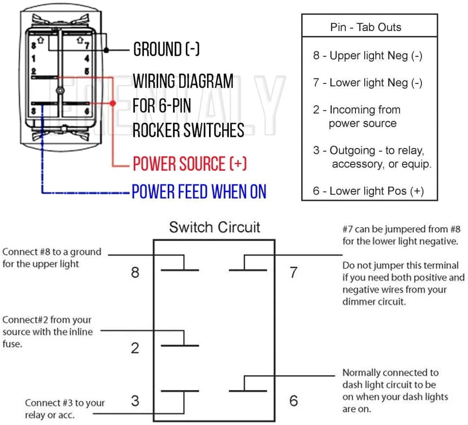 Dorman Rocker Switch Wiring Diagram Wiring Diagram