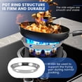 thumbnail image 5 of El Soporte Universal de Wok SartéN Estante Anillo / Fondo Redondo MetáLico TamañO para Estufa Gas Sartenes, 5 of 5