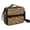 Brown and Orange, variant on Black and Pink Leopard Print Insulated Lunch Bag with Shoulder Strap and Bottle Holder,Bento School Lunch Bag Box,11x9.5x3.5 Inches