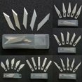 thumbnail image 1 of 10Pcs Engraving Non-Slip Metal Scalpel Knife Parts Blades Cutter Craft Knives for Mobile Phone PCB Repair Hand Tools Accessories, 1 of 5