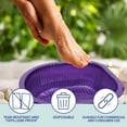 thumbnail image 5 of ForPro Universal Pedi Bath Liners - 50% THICKER - Fit Footsie Bath Plus Foot Bath, Disposable Pedicure Foot Tub Liners for Foot Spa Basins & Foot Bath Soaks, Purple, 100-Count, 5 of 9