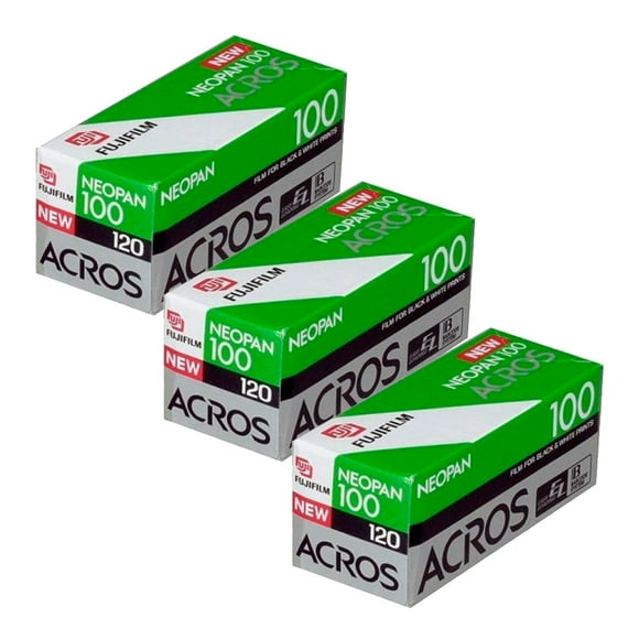 Paquete 3 Películas Instax 100ii 120/12