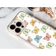 thumbnail image 2 of Mundaze - Case for Apple iPhone 14 Pro Slim Shockproof Hard Shell Soft TPU Heavy Duty Protective Phone Cover - Colorful Butterflies, 2 of 5