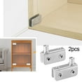thumbnail image 2 of Clamp Door Hinges Adjustable Bathroom Shower Door Cupboard For 5-8mm Glass For Inset Doors Glass Door Hardware, 2 of 6