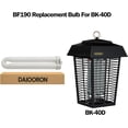 thumbnail image 4 of GEREMF-BF-190 Bug Zapper Replacement Bulb for Flowtron BK-40D, 10 inch FUL32T8/BL, U-Shaped 4-pin, 2-Pack, 4 of 4