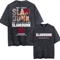 thumbnail image 4 of Camiseta de Anime Slam Dunk para hombres y mujeres, camisetas Retro lavadas, 100% algodón, Sakuragi, Hanamichi, kaade, Rukawa, Tops de Manga japonesa, 4 of 4