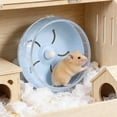 thumbnail image 4 of Silent Hamster Running Wheel Ultra Quiet Exercise Wheel Anti Slip Safe Cage Accessory Smooth Durable Rotation Design, For Hamster Gerbil Small Pets Indoor Cage Exercise And Activity, 4 of 6