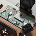 thumbnail image 2 of Long Mouse Pads for Desk,Boston Terrier Floral Flowers Desk Mats on Top Of Desks, Desk Mouse Pad Extra Large with 3mm Non-Slip Base and Stitched Edge for Gaming,Office,Work,Home 35.4"x15.7", 2 of 6