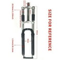 thumbnail image 4 of DONSP1986 Bike Suspension Fork 26",Disc Brake,Red,Bike Fork/Bicycle Forks, 4 of 5