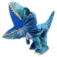 thumbnail image 1 of Plush Dinosaur Hand Puppet Toy Open Movable Mouth for Role Play Gift for Kids, 1 of 2