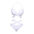 thumbnail image 3 of Mujeres Bikini Set Traje de natación Damas Traje de baño elegante Botty Bottom para actividades de agua en la playa Vacaciones Fiesta de la piscina de, 3 of 10