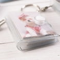 thumbnail image 2 of QHUDLV Clear PVC Small Picture Book Mini Photo Album Keychain Photos Key Chain For Christmas Banquet Gifts Wedding 1pcs/set Birthday, 2 of 5