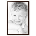 thumbnail image 2 of ArtToFrames 25" x 39" Walnut Picture Frame, 25x39 inch Brown Wood Poster Frame (WOM-4106), 2 of 8