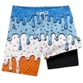 thumbnail image 4 of LRen Boys Swimming Trunks Size 7,Boys Swim Trunks with Compression Liner Kids Summer Quick Dry Bathing Suit Beach Shorts, 4 of 4