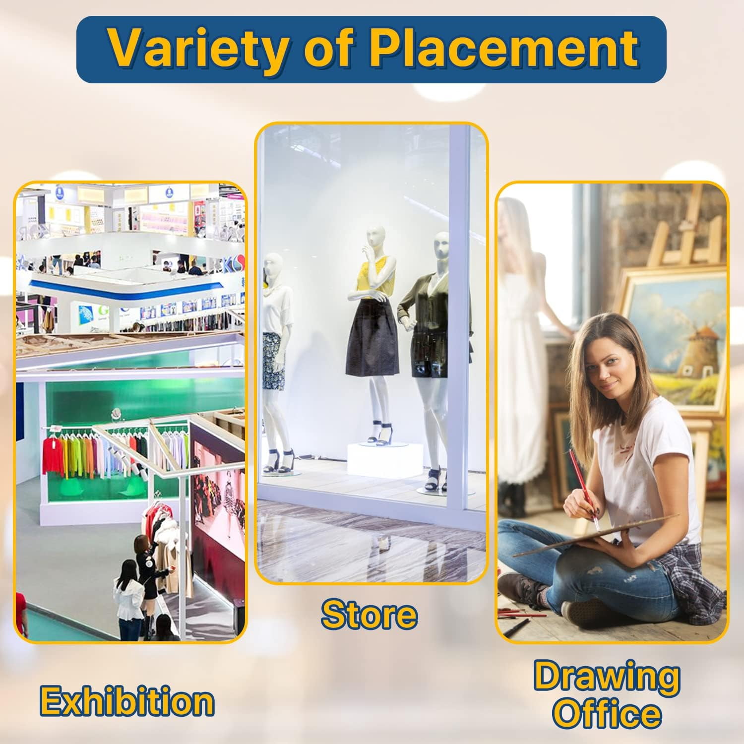 Female Mannequin 39-56 inch Adjustable Mannequin Torso Dress Form Model Sewing Manikin Detachable Mannequin Stand w/Metal Base