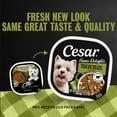 thumbnail image 4 of Cesar Home Delights Adult Wet Dog Food, Grilled New York Strip Flavor with Vegetables in Sauce, 24 Count, 4 of 14