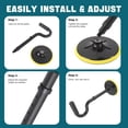 thumbnail image 4 of Mobility Aids Tool Device, 5 Adjustable Heights Non Slip Base Standing Assist Device Help Get Up From Floor Aluminium Alloy  for Garden, 4 of 7