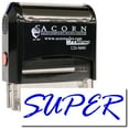 thumbnail image 1 of Large Self-Inking Super Stamp with Green Ink, 1 of 4