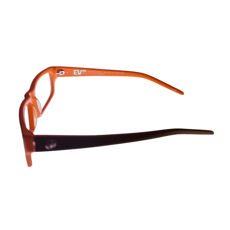 Electric Mens Rectangle Plastic Eyeglass Frames Technician Black