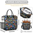 thumbnail image 5 of Pioneer Flower Floral Print Pattern Womens Lunch Box for Work,Insulated Large Lunch Bag,Leakproof Adult Lunch Bag for Work,Beach,Travel,Picnic,Camping, 5 of 6